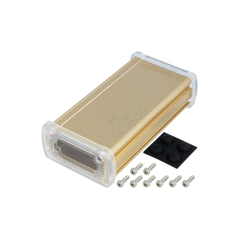 Carcasă Universală Aluminiu 68.7x129x35.2mm | Electronic-mag.ro | Componente Electronice