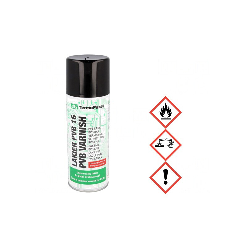 Lac Transparent Aerosol 400ml pentru Temperatură -50÷150°C | Electronic-mag.ro | Componente Electronice Lac Transparent Aerosol 400ml pentru Temperatură -50÷150°C | Electronic-mag.ro | Componente Electronice