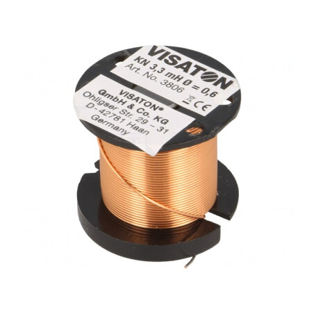 Inductor Bobină 3.3mH 1.4Ω 32mm 29mm 0.6mm | Electronic-mag.ro | Componente Electronice