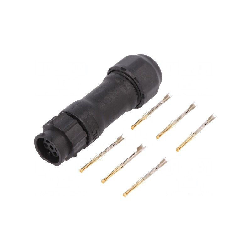 Mufă Circulară pe Cablu 6 PIN X-Lok | Electronic-mag.ro | Componente Electronice