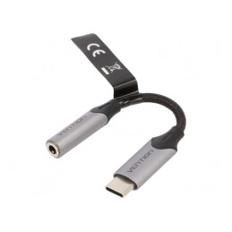 Cablu Audio Jack 3,5mm la USB C 0,1m | Electronic-mag.ro | Componente Electronice