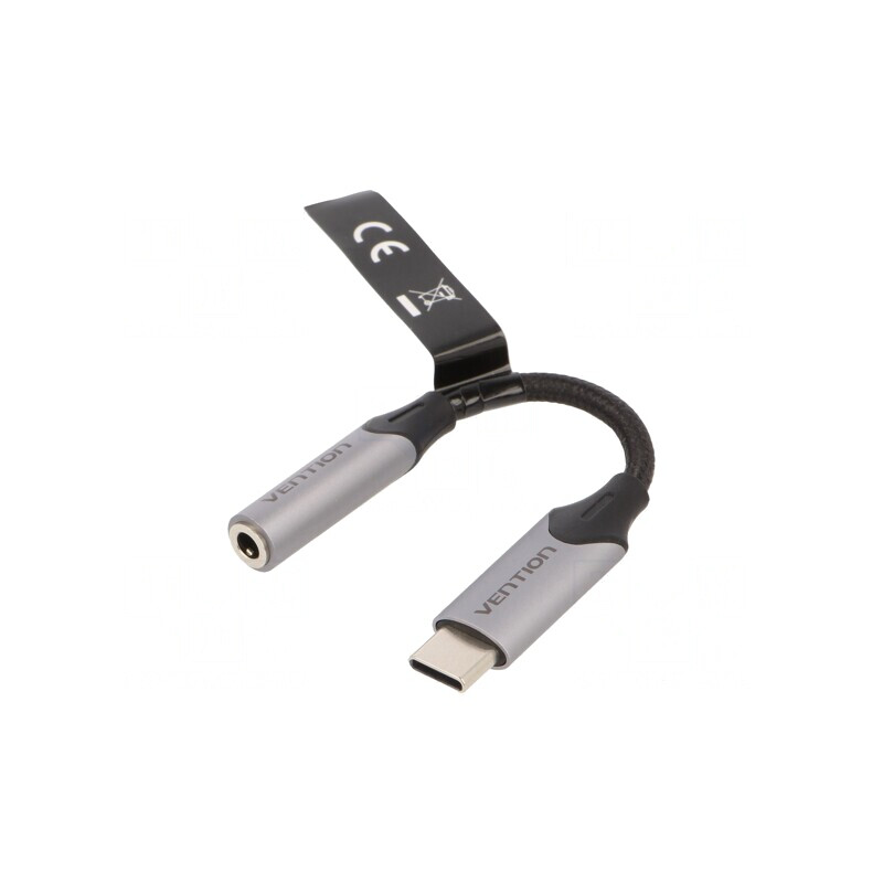 Cablu Audio Jack 3,5mm la USB C 0,1m | Electronic-mag.ro | Componente Electronice