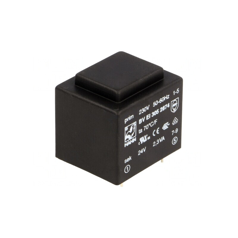 Transformator încapsulat 2,3VA 230V 24V PCB | Electronic-mag.ro | Componente Electronice Transformator încapsulat 2,3VA 230V 24V PCB | Electronic-mag.ro | Componente Electronice