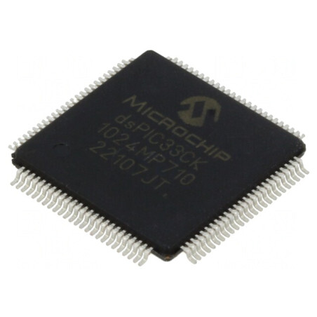 Microcontroler dsPIC 1024kB 128kBSRAM TQFP100 3-3.6VDC | Electronic-mag.ro | Componente Electronice