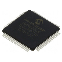 Microcontroler dsPIC 1024kB 128kBSRAM TQFP100 3-3.6VDC | Electronic-mag.ro | Componente Electronice