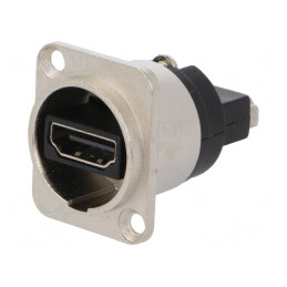 Adaptor HDMI Ecranat 19x24mm | Electronic-mag.ro | Componente Electronice