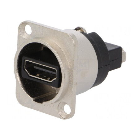 Adaptor HDMI Ecranat 19x24mm | Electronic-mag.ro | Componente Electronice