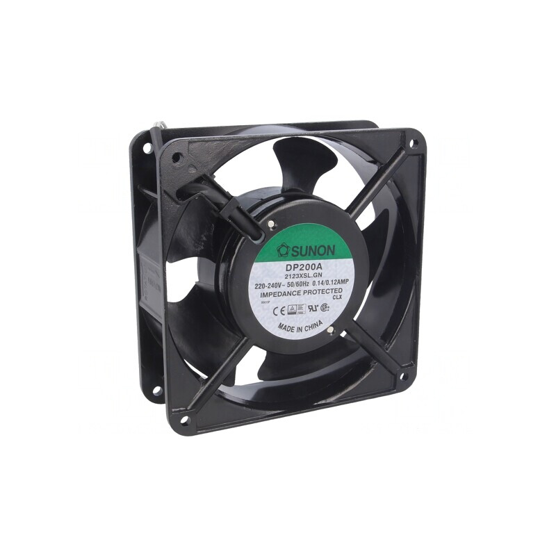 Ventilator Axial 230V 120x120x38mm 161m3/h 44dBA | Electronic-mag.ro | Componente Electronice