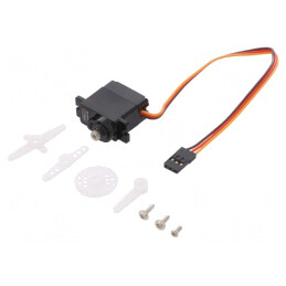 Servomecanism Micro Analogic 4,8-6VDC 23x12x29mm | Electronic-mag.ro | Componente Electronice