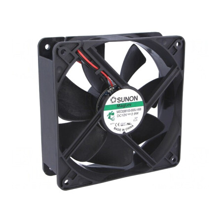 Ventilator DC Axial 12V 120mm 158m3/h 37dBA | Electronic-mag.ro | Componente Electronice