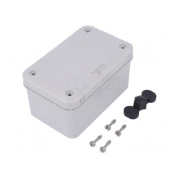 Carcasă Universală Policarbonat Gri 74x116x62mm | Electronic-mag.ro | Componente Electronice
