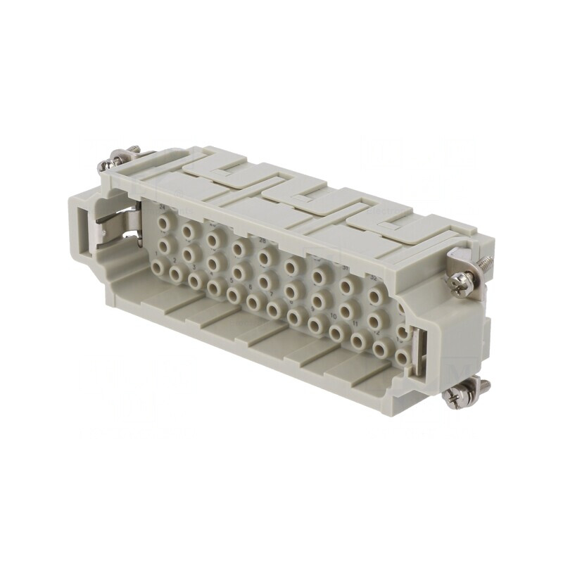 Conector HDC pentru Inserturi de Contact 16A | Electronic-mag.ro | Componente Electronice
