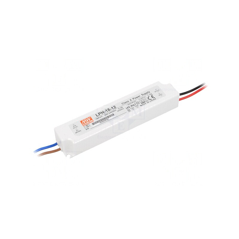 Alimentator LED 18W 12V IP67 | Electronic-mag.ro | Componente Electronice Alimentator LED 18W 12V IP67 | Electronic-mag.ro | Componente Electronice