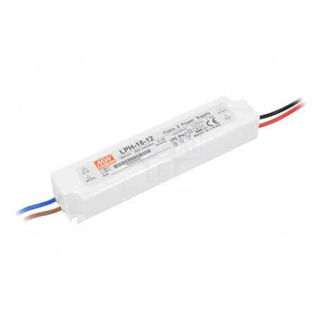 Alimentator LED 18W 12V IP67 | Electronic-mag.ro | Componente Electronice
