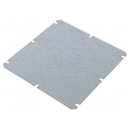 Placă de montare din oțel zincat | Electronic-mag.ro | Componente Electronice