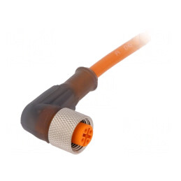 Cablu Conectare M12 3PIN Unghi 2m 250VAC 4A IP67 | Electronic-mag.ro | Componente Electronice