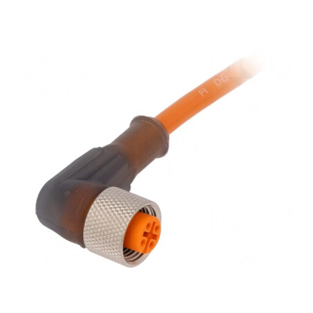Cablu Conectare M12 3PIN Unghi 2m 250VAC 4A IP67 | Electronic-mag.ro | Componente Electronice