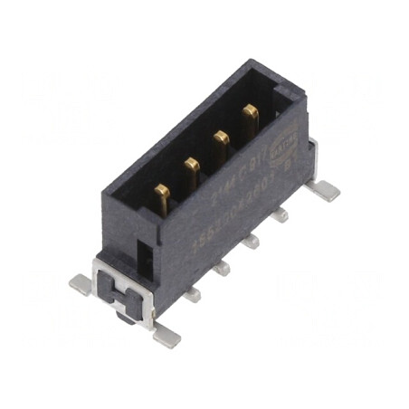Conector PCB-PCB 4 PIN 2.54mm Har-flex Power | Electronic-mag.ro | Componente Electronice