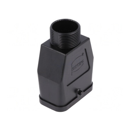 Carcasă pentru conectori HDC Han-Compact pe cablu drept | Electronic-mag.ro | Componente Electronice