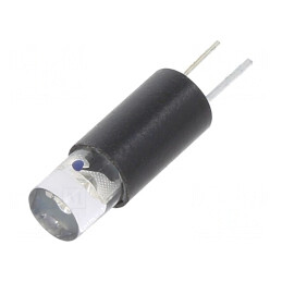 Lampă LED; albastru; 5÷6VDC; Nr.diode: 1; -30÷75°C; 5mm; Bi Pin