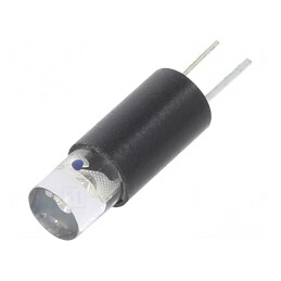 Lampă LED albastră 5mm 5-6V Bi Pin | Electronic-mag.ro | Componente Electronice
