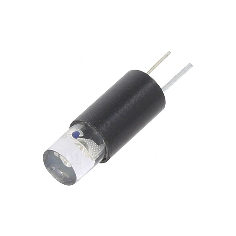 Lampă LED albastră 5mm 5-6V Bi Pin | Electronic-mag.ro | Componente Electronice