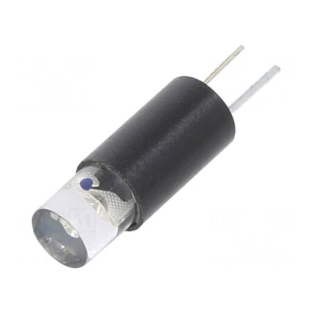Lampă LED albastră 5mm 5-6V Bi Pin | Electronic-mag.ro | Componente Electronice
