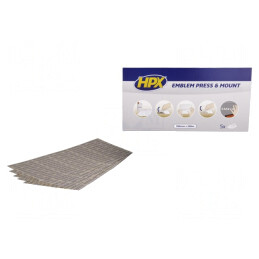 Bandă dublă adezivă acrilică 0,1m x 0,2m 40um max.90°C | Electronic-mag.ro | Componente Electronice