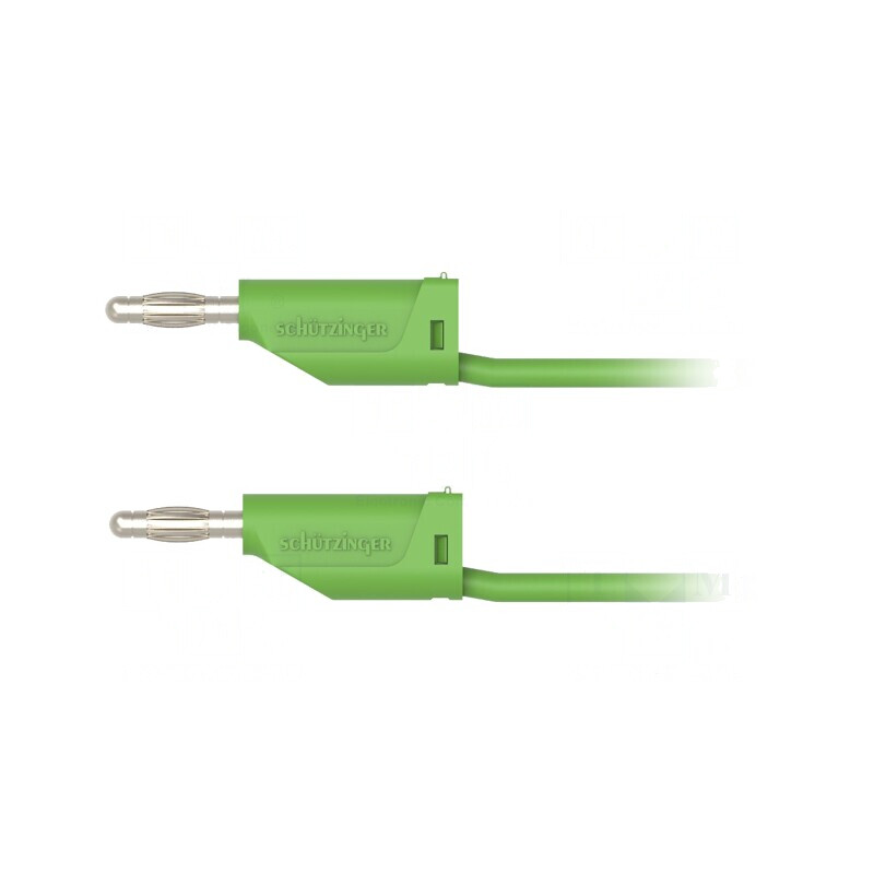 Cablu de măsurare 70VDC 33VAC 32A verde 4mm | Electronic-mag.ro | Componente Electronice