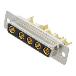 D-Sub 5-PIN Mufă Mamă pe Cablu 240V | Electronic-mag.ro | Componente Electronice