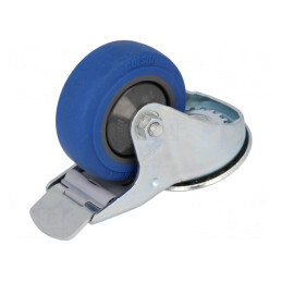 Roată de transport 80mm cu lagăr pe bilă 120kg | Electronic-mag.ro | Componente Electronice