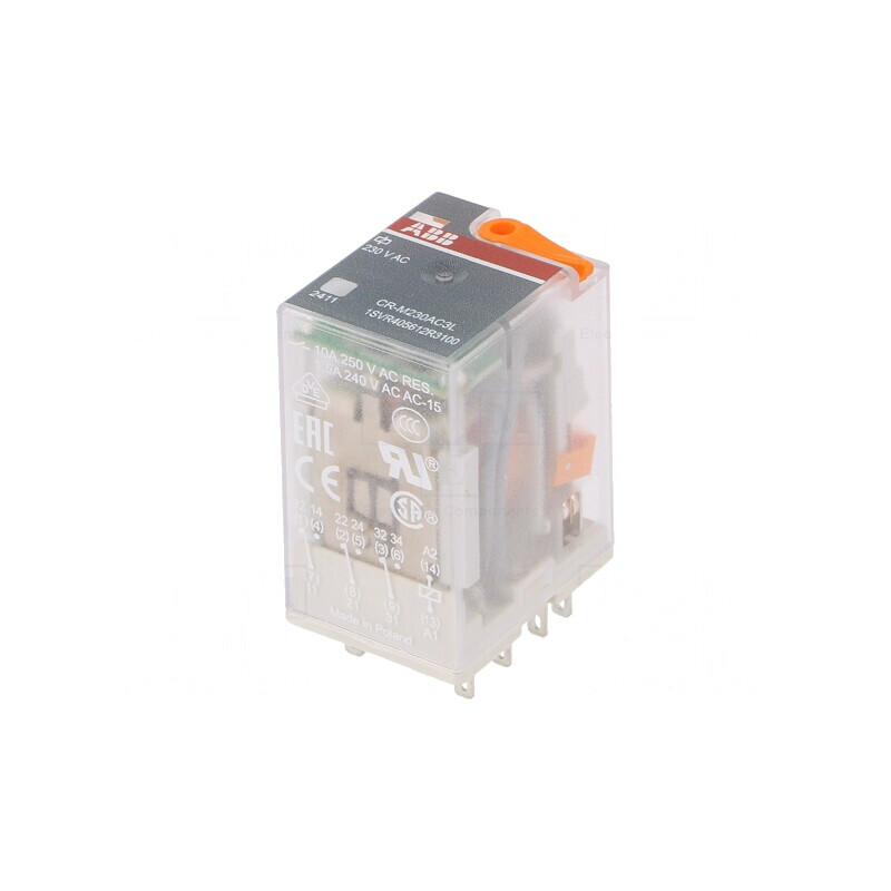 Releu Electromagnetic 3PDT 230VAC 10A | Electronic-mag.ro | Componente Electronice Releu Electromagnetic 3PDT 230VAC 10A | Electronic-mag.ro | Componente Electronice