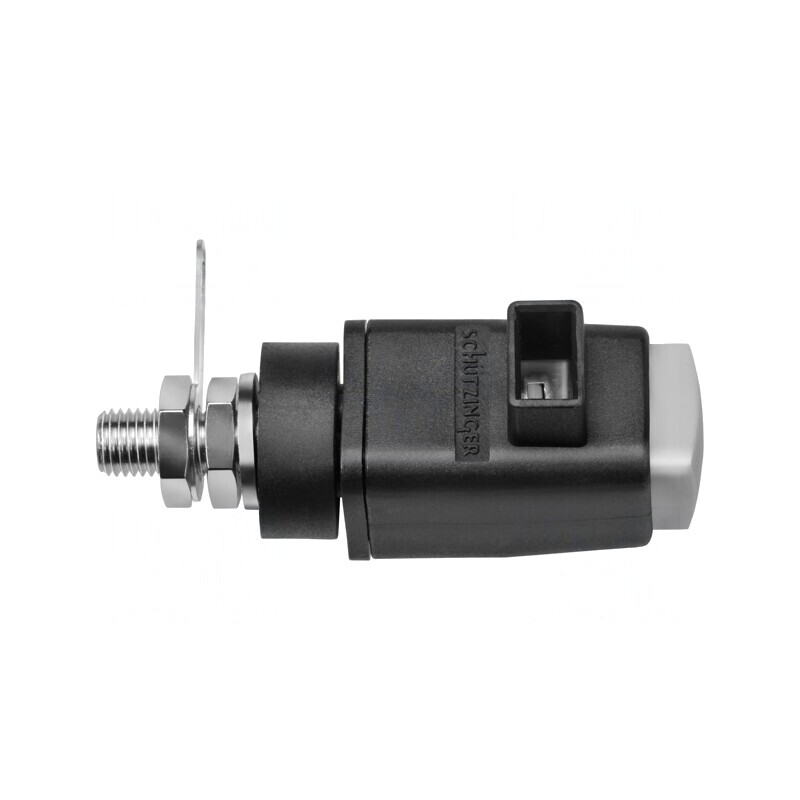 Clemă de laborator gri 300VDC 16A nichel -25÷90°C | Electronic-mag.ro | Componente Electronice