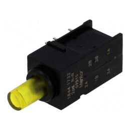 Comutator Apăsare DPDT 0,5A 60VAC OFF-ON | Electronic-mag.ro | Componente Electronice