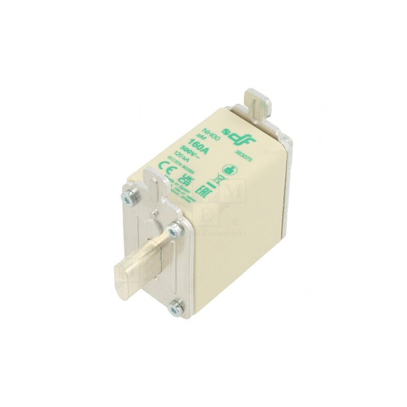 Siguranţă 160A 500VAC NH00 | Electronic-mag.ro | Componente Electronice