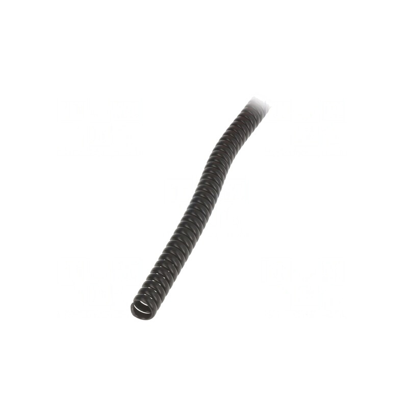 Tub de protecție polipropilenă neagră 14mm 1m | Electronic-mag.ro | Componente Electronice