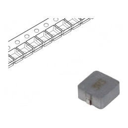 Inductor SMD 3.3uH 50mΩ 4x4x2.1mm 3.3A | Electronic-mag.ro | Componente Electronice