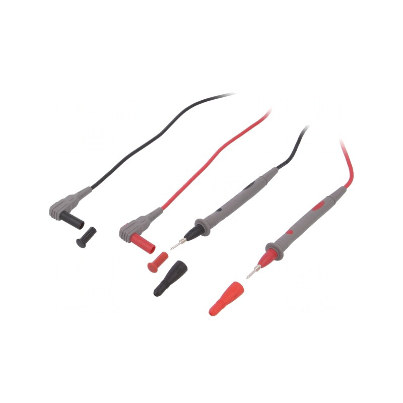 Cabluri de Măsurare 1kV 10A 900mm 2buc | Electronic-mag.ro | Componente Electronice
