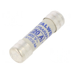Siguranță fuzibil 20A 600VAC 10,3x38mm | Electronic-mag.ro | Componente Electronice