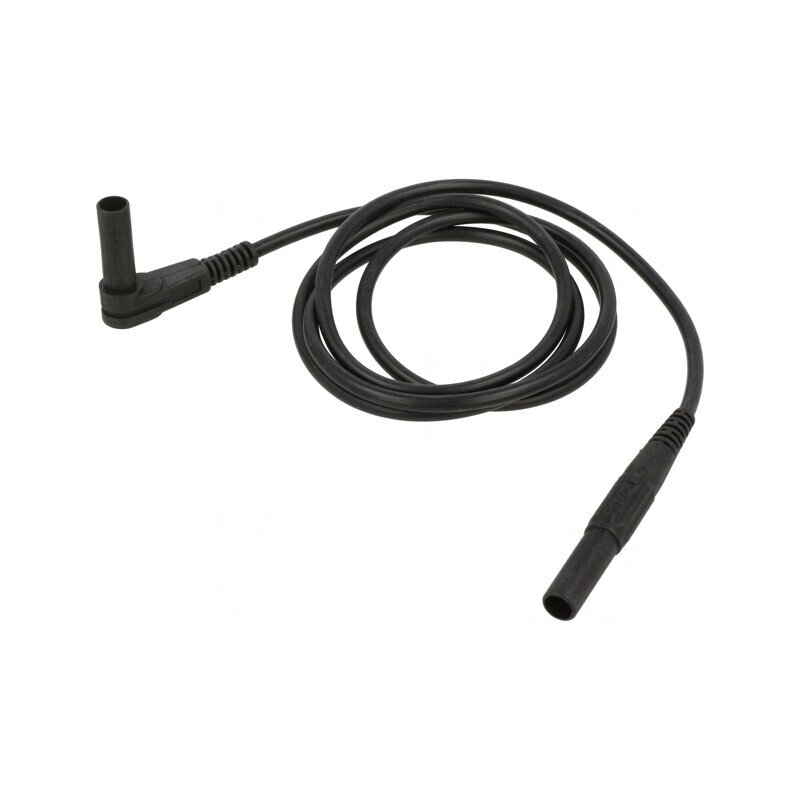Cablu de măsurare 1m 1kV negru | Electronic-mag.ro | Componente Electronice