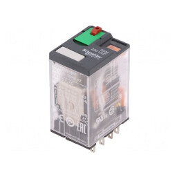 Releu electromagnetic 4PDT 230VAC 6A | Electronic-mag.ro | Componente Electronice