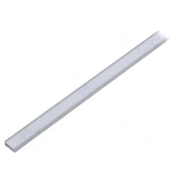 Profil Aluminiu LED 1m Lăptoasă Naturală | Electronic-mag.ro | Componente Electronice
