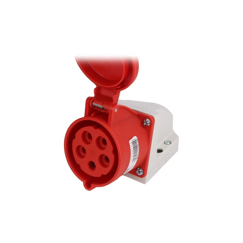 Conector de Alimentare AC Trifazat 32A 400VAC IP44 | Electronic-mag.ro | Componente Electronice