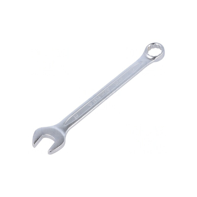 Cheie combinată 16mm oțel crom-vanadiu 205mm | Electronic-mag.ro | Componente Electronice