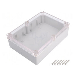 Carcasă universală cu bucşă din alamă 126x176x55 mm | Electronic-mag.ro | Componente Electronice