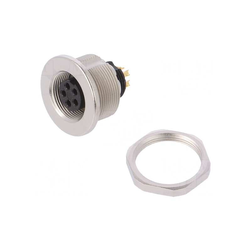 Conector M9 Soclu 5 Pini Aurit | Electronic-mag.ro | Componente Electronice Conector M9 Soclu 5 Pini Aurit | Electronic-mag.ro | Componente Electronice
