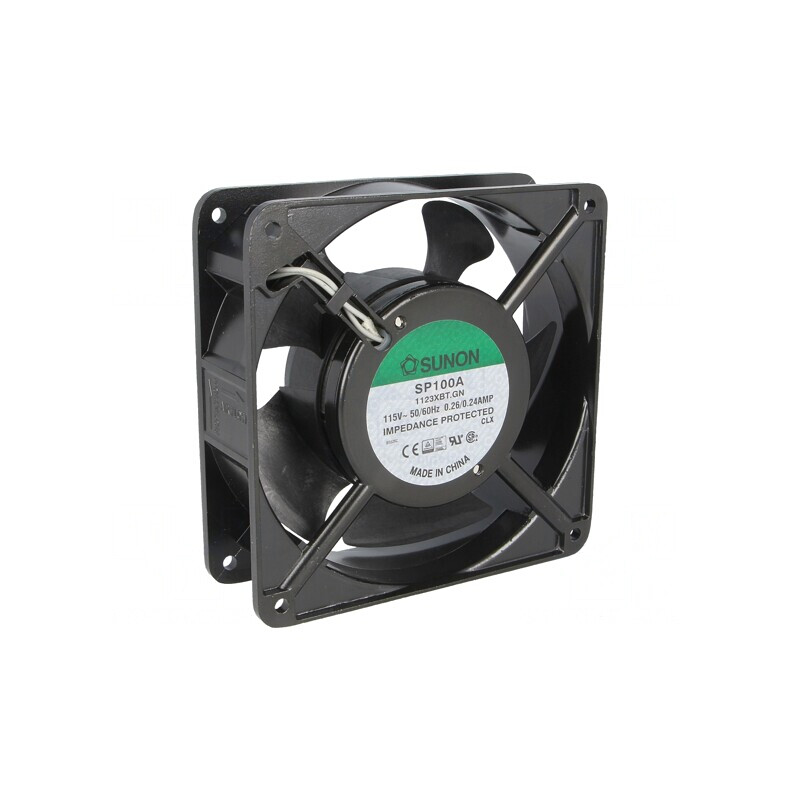 Ventilator AC Axial 115V 120x120mm 199m3/h 50dBA | Electronic-mag.ro | Componente Electronice