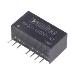 Convertor DC/DC 3W 9-18V la 5V/-5V SIP8 | Electronic-mag.ro | Componente Electronice