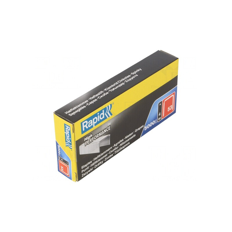 Capse 4mm TYP 53 RAP-ECO 5000 bucăți | Electronic-mag.ro | Componente Electronice
