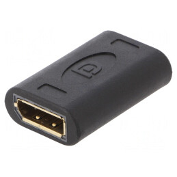 Adaptor DisplayPort 1.4 Negru HDCP 2.2 | Electronic-mag.ro | Componente Electronice